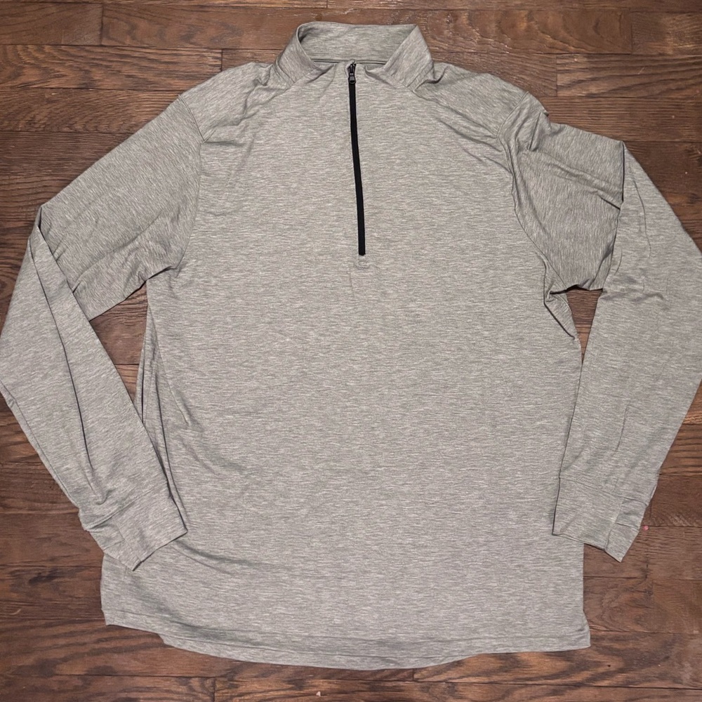 Old Navy Active Light Green Atheltic 1/4 Zip Mens Size Large - Rarely Worn